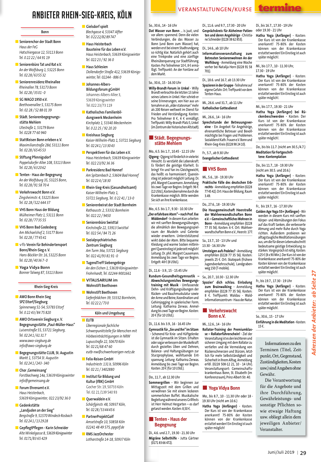 aktivTermine Nr. 117 - Seite 29